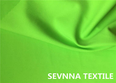 Tkanina poliestrowa satynowa z dzianiny w okrągłym kolorze, jasna, zielona tkanina z krepy poliestrowej