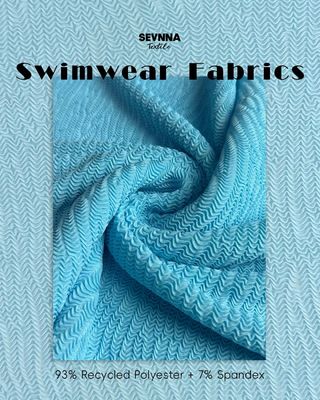 270 gm Tkanina z podwójnej dzianiny z poliestru z odzysku i spandeksu