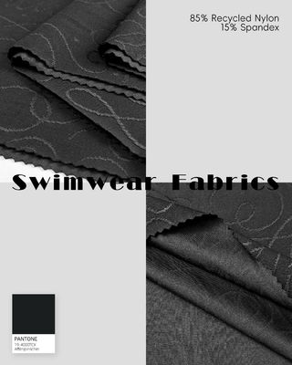 Wysokiej rozciągliwości poliestrowa dzianina sportowa z elastanem 260gsm