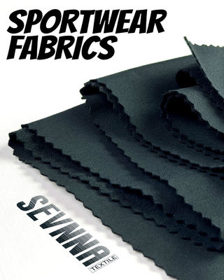 Wysokowydajne tkaniny do biegania z ochroną przeciwsłoneczną UPF 50+, elastycznym dołem i technologią antyzapachową do odzieży sportowej