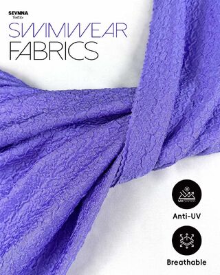 86% Tkaniny z nylonu z recyklingu UPF 50+ 245 gm Teksturowane tkaniny kąpielowe do kostiumów kąpielowych i odzieży sportowej o wysokiej wydajności