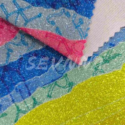 Miękka gęstość podwójnie dziana tkanina w stylowym stylu Jacquard z włókienami z recyklingu