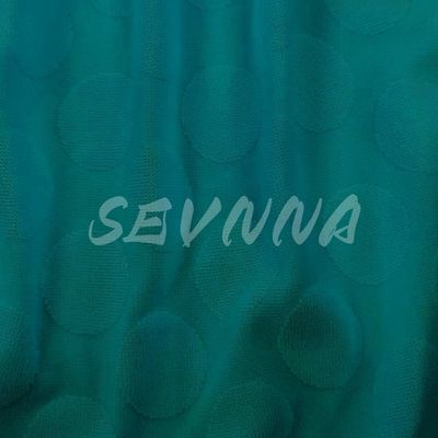 Zastosowane zrównoważone tkaniny z poliestru z recyklingu, miękkie, odporne na zmarszczki, 100 cm szerokości, do prania maszynowego