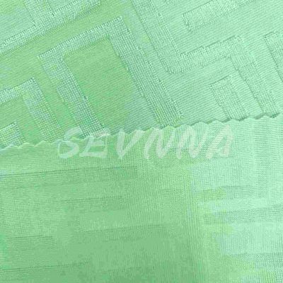 Rozciągalność Zielona tekstylia Sport Bra Tkanina do jogi / siłowni - Super Soft 250g Waga Solid Digital Print 132cm