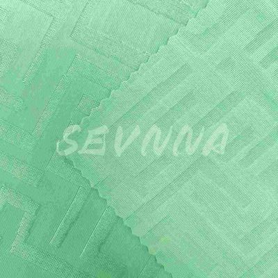 Rozciągalność Zielona tekstylia Sport Bra Tkanina do jogi / siłowni - Super Soft 250g Waga Solid Digital Print 132cm