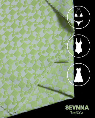 340 gm 92% Poly + 8%Spandex Tkanina poliestrowa z recyklingu RN-2441