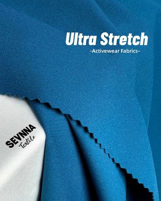 SPF50 Tkanina lycra z recyklingu 68%Nilit Softex Nylon FD 32%Lycra Material for Eco-Friendly Fitness Apparel
