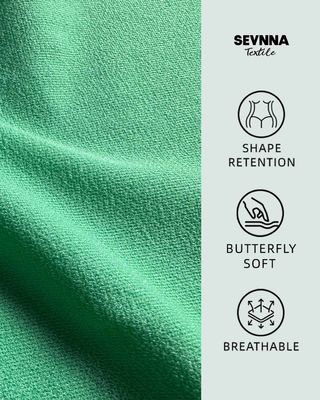 85% Nylon z recyklingu 15% Spandex Materiał Szczegóły podwójnie dziane tkaniny 165cm szerokość