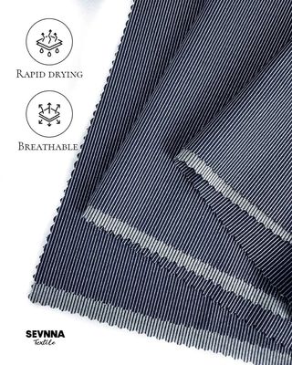 Dostosowywalny materiał z recyklingu kostiumów kąpielowych 49% recyklingu poli SD 29% nylon SD 22% spandek dla ekologicznych kostiumów kąpielowych