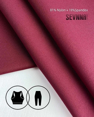 Ochrona UV Rozciągające się tkaniny funkcjonalne 81% Nylon + 19% Spandex 320 gm