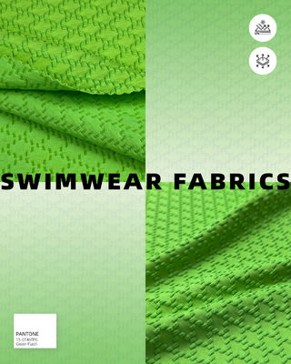 Teksturowana tkanina do pływania - wysokowydajny materiał dla wygodnych i stylowych strojów kąpielowych