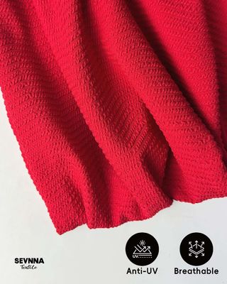 Wysokiej jakości podeszwy rozciągające tkanina o szerokości 135 cm wykonana z poliestru i spandeksu z recyklingu