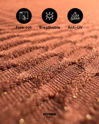 Premium teksturowana tkanina kąpielowa o szerokości 130 cm, wadze 250 gm i z recyklingu nylon kompozycja dla kostiumów kąpielowych o wysokiej wydajności