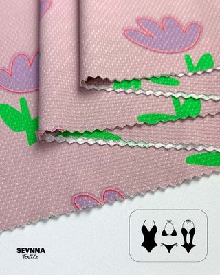 180 g masy tkaniny podwójnej dzianiny do noszenia latem i jesienią z przyjaznym dla środowiska 87% nylonem z recyklingu