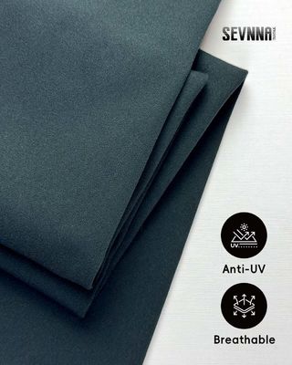 Wysokowydajne tkaniny do biegania z ochroną przeciwsłoneczną UPF 50+, elastycznym dołem i technologią antyzapachową do odzieży sportowej