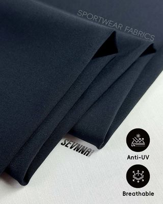 Tkanina do modyfikacji biustonosza sportowego o szerokości 150 cm i mieszanka z recyklingu nylonu spandexu do odzieży aktywnej