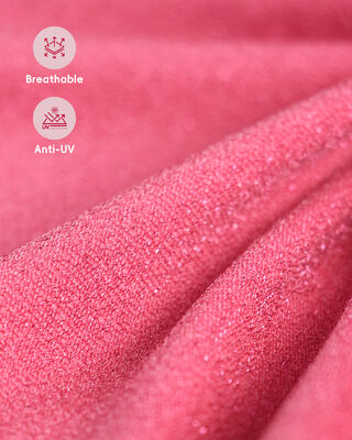 Tkanina ekologiczna z 150 cm szerokości srebrna Lurex i GRS certyfikowana dla zrównoważonych ubrań kąpielowych