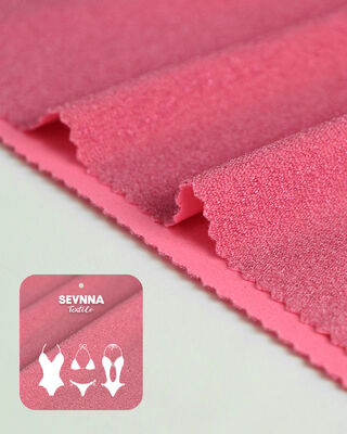 Tkanina ekologiczna z 150 cm szerokości srebrna Lurex i GRS certyfikowana dla zrównoważonych ubrań kąpielowych