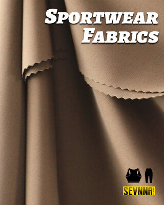 Functional Fabrics Performance Textiles with 190-200gsm Weight 62% Collagen Nylon + 38% Elastane Blend and Colorfast Properties