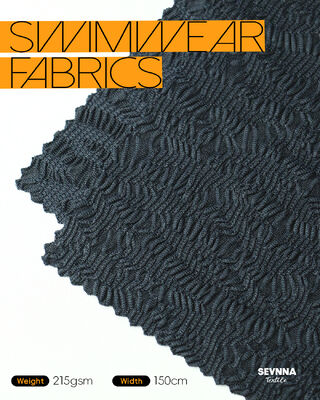 215 gm zrównoważone, przyjazne dla środowiska tkaniny z recyklingu z kostiumów kąpielowych