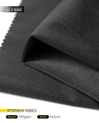 Functional Fabrics Performance Textiles with 190gsm Weight 163cm Width and 55% Recycled Polyester SD + 44% SORONA Composition