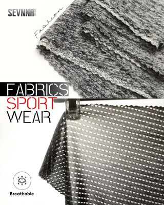 Miękki, rozciągliwy materiał na legginsy o wysokiej elastyczności i właściwościach odprowadzających wilgoć, idealny do odzieży sportowej i codziennej