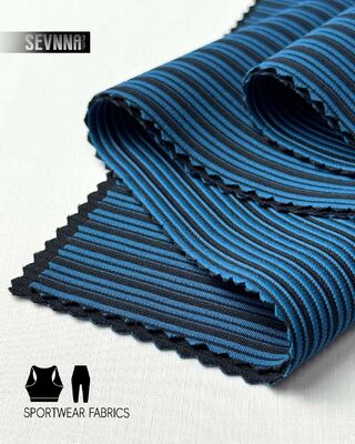 High Stretchability Moisture-Wicking Green Textiles Certified Sport Bra Fabric for Activewear