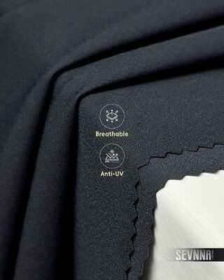 Running Fabrics with 4-way Stretch, UPF 50+ Sun Protection, and Quick Drying for High-Performance Activewear