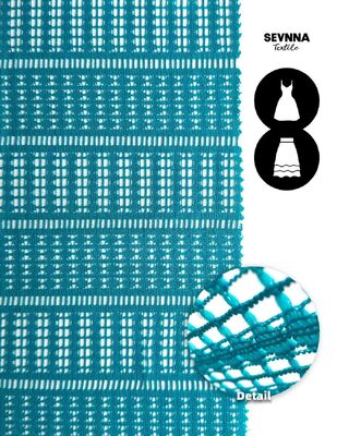 Dzianina żakardowa 160gsm w stylu podwójnej dzianiny z nylonu z recyklingu dla trwałych i wygodnych ubrań