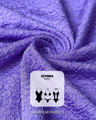 86% Tkaniny z nylonu z recyklingu UPF 50+ 245 gm Teksturowane tkaniny kąpielowe do kostiumów kąpielowych i odzieży sportowej o wysokiej wydajności