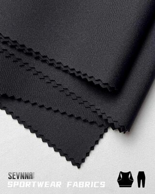 Dzianina sportowa 75% Nylon + 25% Spandex o wysokiej oddychalności i szybkim schnięciu do produkcji odzieży sportowej
