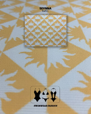 260 gm Wysokiej odporności na chlor UPF 50+ Teksturowane tkaniny kąpielowe do trwałych kostiumów kąpielowych