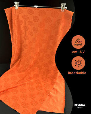 Zrównoważona tkanina z poliestru z recyklingu o masie 260 gm, szerokości 132 cm i praniu maszynowym dla ekologicznych tekstyliów