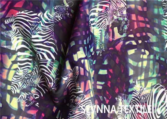 Druk cyfrowy بازیافت شده شنا شنا Fabric 225gsm-230gsm With Animal Patterns