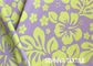 Warp Knitted بازیافت شده شنا شنا Fabric Poly Elastane Screen Print Flower Design