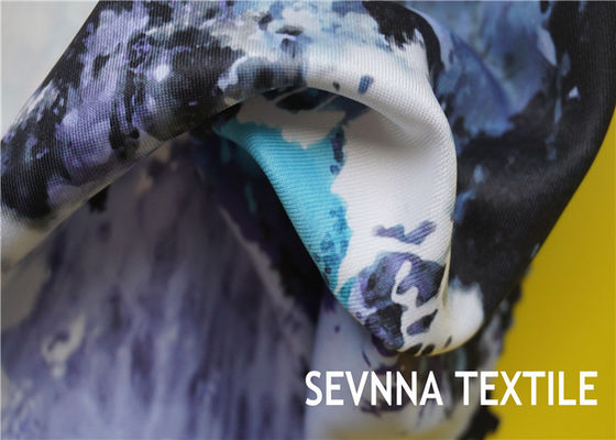 190-200GSM 85% poliestru poddanego recyklingowi + 15% tkaniny Spandex Wet Print YCTP-064