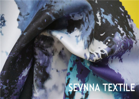 190-200GSM 85% poliestru poddanego recyklingowi + 15% tkaniny Spandex Wet Print YCTP-064
