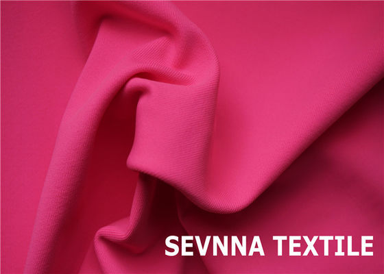 Barwione kolory Tkanina poliestrowa z recyklingu DTM Weft Knitted Sustainable 2 Way Stretch