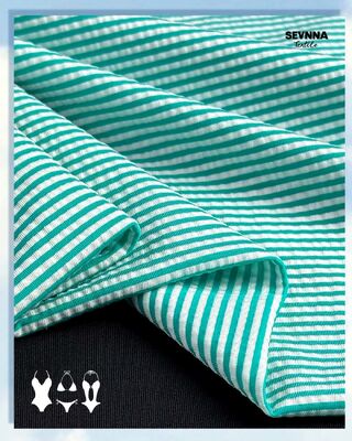 180 gm Oddychająca, szybko susząca się, tkanina z materiałów z recyklingu do ubioru kąpielowego dla zrównoważonej produkcji ubrań kąpielowych