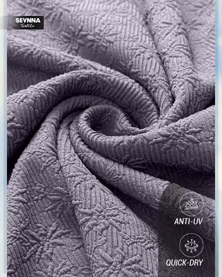 Tekstylia kąpielowe 320 g/m² UPF 50+ o teksturowanej powierzchni, o wysokiej odporności na chlor, do produkcji trwałych strojów kąpielowych