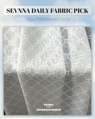 Oddychający materiał na stroje kąpielowe z recyklingu o szerokości 168 cm, zawierający w 72% nylon SD z recyklingu i 28% spandex do zrównoważonych strojów kąpielowych