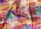 Dzianinowa dzianinowa tkanina poliestrowa w stójce, materiał z materiału w kolorze bloków kąpielowych