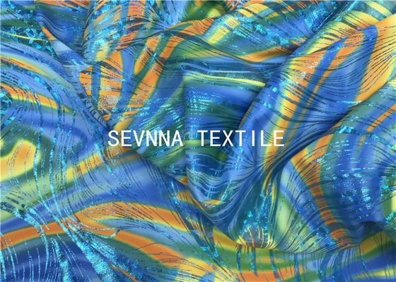 ROICA Spandex Paper Touch Hand Feel Print Activewear Knit Fabric Super Stretch Keep Warm Free Free Cuttable Stretchy