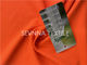 Ochrona przed promieniowaniem UV Tkanina na stroje kąpielowe z recyklingu Spandex 4 Way Stretch Free Cut Orange