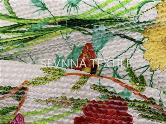 Spandex Nylon Recycled Stroje kąpielowe Tkanina Dostosowany druk z dzianiny wątkowej