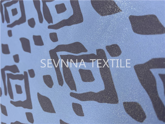 Wodoodporna 4-kierunkowa dzianina rozciągliwa na legginsy Totem Druk sublimacyjny Eco Green Nylon Lycra