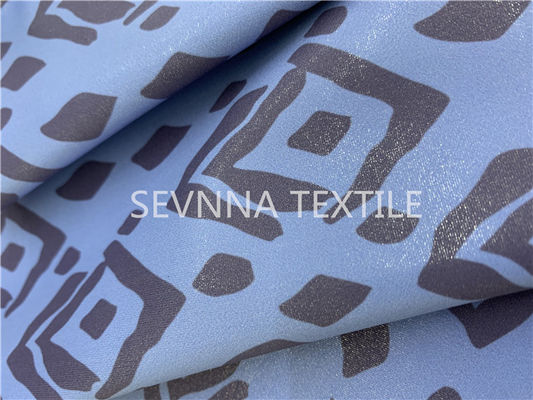 Wodoodporna 4-kierunkowa dzianina rozciągliwa na legginsy Totem Druk sublimacyjny Eco Green Nylon Lycra