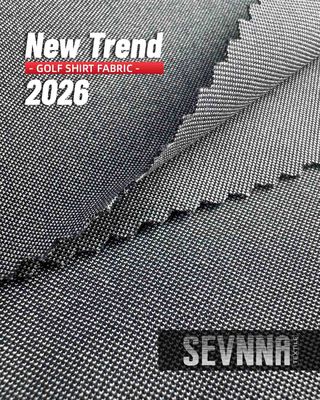 Tkanina podwójnie dziana 220 gm 50% Nylon z recyklingu 31% Polyester z recyklingu 19% Spandex do wszechstronnych produktów przyjaznych środowisku