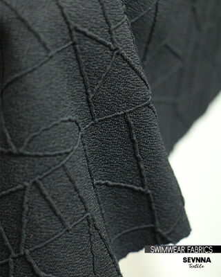 320 gm Waga 135 cm Szerokość Ekologiczna tkanina z teksturą do pływania dla tkanin z teksturą pływania