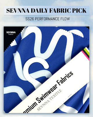 Materiał z recyklingu na stroje kąpielowe dla dorosłych, zrównoważony, przyjazny dla środowiska, odpowiedni do produkcji strojów kąpielowych i odzieży sportowej